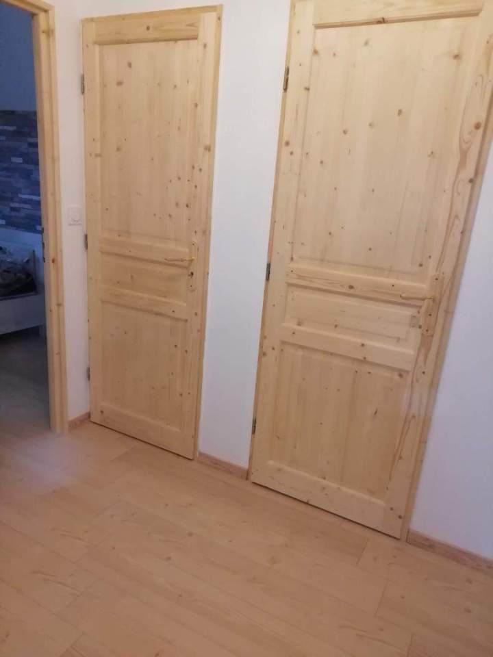 Double porte en bois Pont-Audemer