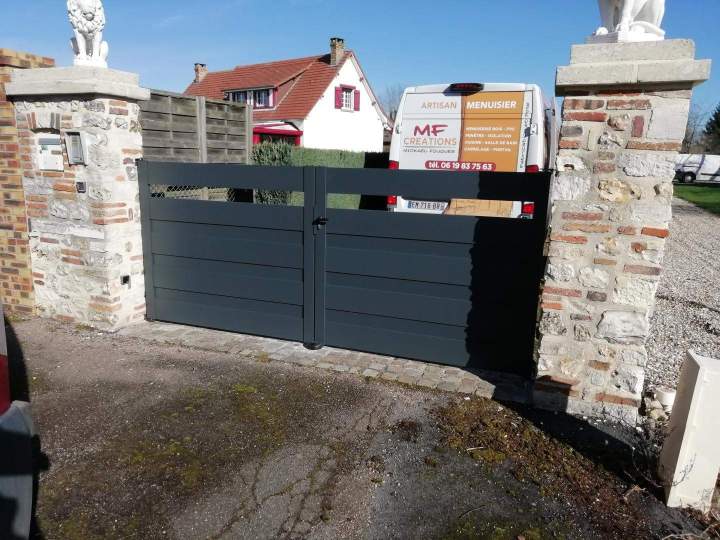 Portail élégant Pont-Audemer